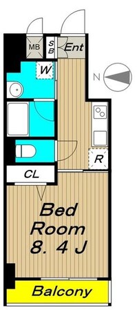 メゾン ウェルの物件間取画像